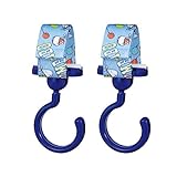 ナポレックス ディズニー ベビーカーフック ダンボ 360度回転 滑り止め付き BD-804