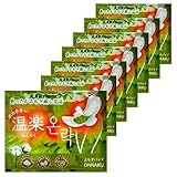 よもぎ蒸しパッド 韓国産 よもぎパッドのみ7枚（温熱パックなし）4種のハーブシート オーガニック コットン 温活 よもぎ蒸し パッド ぽかぽか 温熱シート 温楽 おんらく