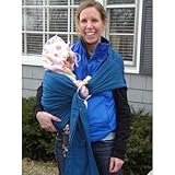 Maya Wrap Lightly Padded Ring Sling - Twilight Blue - Large by Maya Wrap