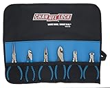 Channellockツールroll-6lc 6個Little Champ Precision Plier Set with XLTテクノロジー、高活用