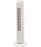Amazon | TEKNOS タワー扇風機 タワーファン メカ式 ホワイト TF-820-W