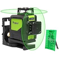 Amazon | Huepar 2x360° レーザー墨出し器 グリーン 緑色