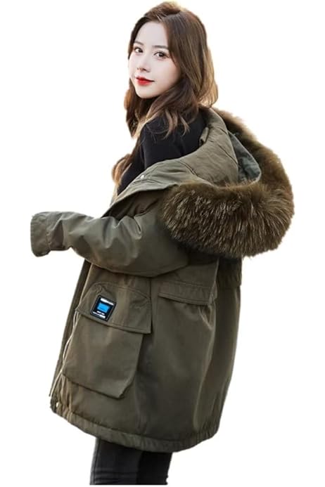 Amazon | [Patypeety] モッズコート レディース 中綿 ダウンコート 