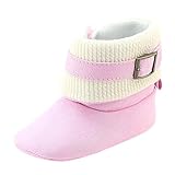 子供シューズ Hosam ベビーシューズ キーズ 靴 可愛い 女の子 男の子 ファーストシューズ ブーツ 雪靴 保温 防寒 冬 ルーム 室内着る 子供 お祝い 誕生日などのプレゼント (13cm, ピ