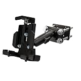 Arkon 5インチ 頑丈なロックフォークリフトピラー タブレットマウント 小売用 ブラック