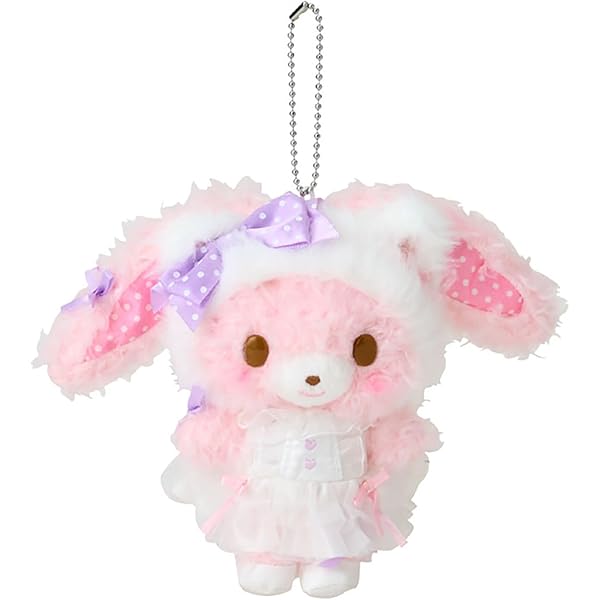 サンリオ　ねこの会　マシュマロみたいなふわふわにゃんこ　マスコットホルダー サンリオねこの会 マシュマロみたいなふわふわにゃんこ