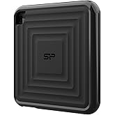 Silicon Power 512GB Portable SSD, Compact Pocket-Size USB 3.2 Gen 2 External Solid State Drive, Up to 540MB/s, PC60 Series