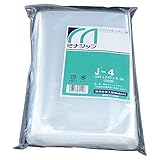 酒井化学工業 チャック付ポリエチレン袋 ミナジップ ケース販売 0.04×340×240mm J-4 1500枚入