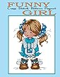 Funny Girl Cross Stitch Pattern Project: New Unique Needlework Design (Counted Cross Stitch Pattern)