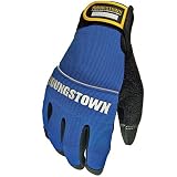 Youngstown Glove 06-3020-60-M Mechanics Plus Performance Glove Medium, Blue by Youngstown Glove