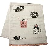 シンジカトウ ムズ フェイスタオル テンテンピンク SKFT138-04