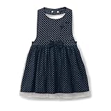 ベビー服 エプロンドレス ブラック サイズ：７０～８０
