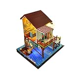 FSEARRT ドールハウス Summer sunset 手作りキットセット DIY リビング ギフト