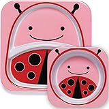 スキップホップ 食器セット ボウル プレート テントウムシ [並行輸入品]