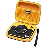 LTGEM ケース Kodak Mini Shot 3 Retro/Mini Shot 3 ERA 4PASS 2イン1インスタントデジタルカメラとフォトプリンターに対応 イエロー