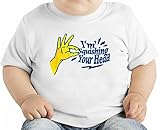 I'm Squishing Your Head オーガニックベビーTシャツ 12 - 18 Months