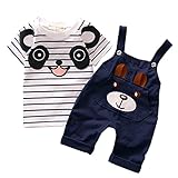 人気　小熊　男女兼用　2点セット（上着＋パンツ）かわいい　ベビー服　女の子　赤ちゃん服　幼児　子供服　男の子　長袖　４サイズ　キッズ服　ロンパース カバーオール　満月/出産祝い/プレゼント73CM－8