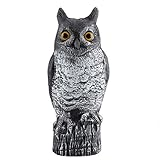 フクロウ - Dewin 驚異な目玉 鳥もびっくり 撃退ハト、スズメ、カラス、ムクドリ、ヒヨドリなど 撃退、鳥対策