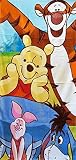 Beach Towel Disney DC Comics Warner Bros Nick (Cotton, Pooh and Tigger Piglet) [並行輸入品]