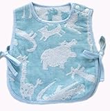 ベビーポンチョ ポンチョ タオル製 スタイ ベビー服 今治タオル 日本製 無撚糸 出産祝い ギフト (ブルー)