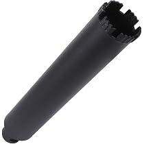 Amazon | 湿式ダイヤモンドコアビット(全長31cm/有効25㎝) レンガx