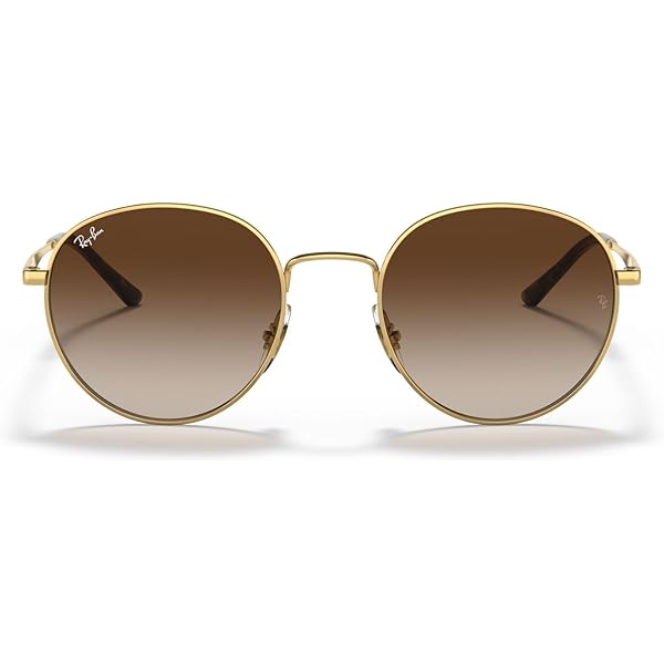 Amazon | Ray-Ban(レイバン) Rb3565 ジャックラウンドサングラス, 銅