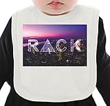 Rack City ネクタイを有する有機ビブ Medium