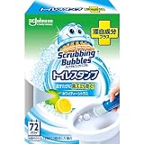 スクラビングバブル トイレ洗浄剤 トイレスタンプ 漂白成分プラス ホワイティーシトラスの香り 本体 (ハンドル1本+付替用1本) 6スタンプ分 38g