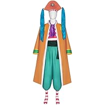 Amazon.co.jp: バギー コスプレ衣装 道化のバギー ワンピース