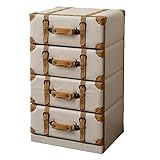 BBファニシング 4段チェスト CUARO ホワイト 幅42×奥行32×高さ73.5cm CUC-4273WH CUC-4273WH