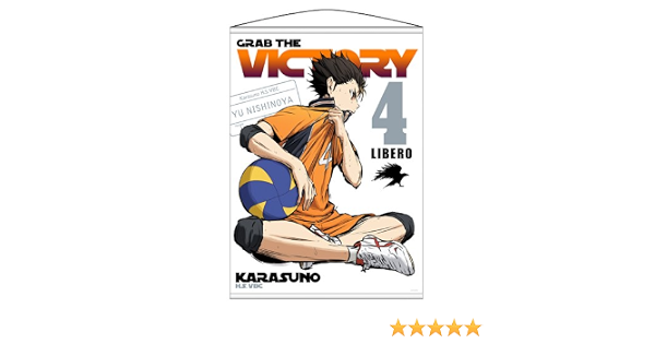 Amazon ハイキュー 烏野高校 Vs 白鳥沢学園高校 西谷夕 タペストリー 勝利への闘志ver アニメ 萌えグッズ 通販