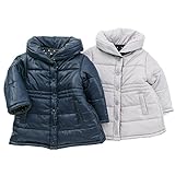 dolcina(ドルチーナ) リバーシブルコート (90～140cm) キムラタンの子供服 (33320x33520-164) ネイビーブルー 95