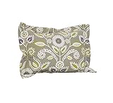 コットン物語は、フランジ枕シャム、ペリウィンクルデザイン