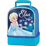 Thermos Disney Frozen Elsa Dual Compartment Lunch Box [並行輸入品]