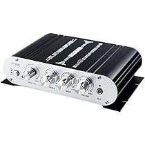 Amazon.co.jp: 2.1chコンパクトオーディオアンプ LEPY製 出力
