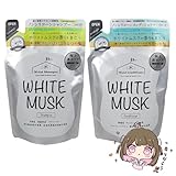【 ホワイトムスク 】 【 シャンプー ＆ コンディショナー セット 】 400ml 日本製 Made ㏌ Japan ノンシリコン しっとり モイスト 弱酸性 WHITE MUSK 【 ヴィーナス 】