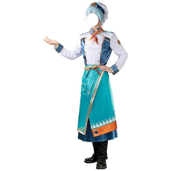 Amazon.co.jp: 帽付き 渚トラウト コスプレ衣装 （ 靴 ウィッグ