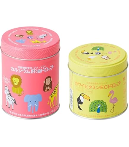 Amazon | 河合（カワイ）ビタミンa カルシウム肝油ドロップ 300粒