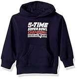 NFL新しいEngland Patriots Boys – Dynastyパーカー、ネイビー、3t