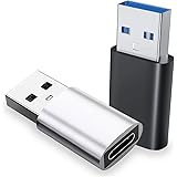 USB 変換アダプタ 【2023新登場 2個セット】 タイプc usb 変換 OTG対応 Type C (メス) to USB 3.0 (オス) 変換アダプタ 5Gbps高速データ転送 小型 充電対応 MacBook/iPad Pro/Sony Xp