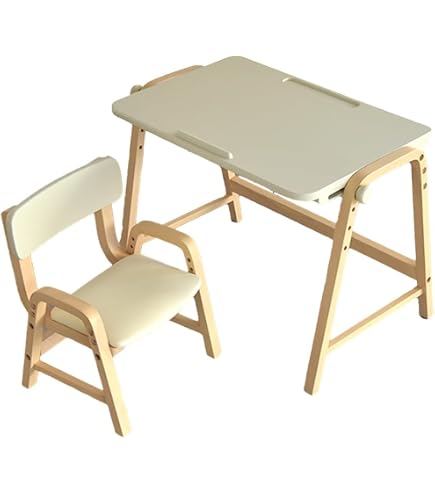 Amazon.co.jp: FUNLIO 木製キッズアートテーブル&チェアセット (3~8歳 Amazon.co.jp: FUNLIO 木製キッズアートテーブル&チェアセット (3~8歳