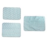 B Blesiya ベビー　防水　おむつ取替えマット　ベビーポータブル　おむつ交換マット　コットン製　柔らかい　吸水性