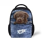 FOR U DESIGNS(JP) リュック 子供 軽量 男の子 女の子 犬柄