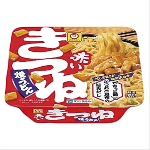 Amazon.co.jp: 東洋水産 マルちゃん 汁なし煮干しうどん 108g