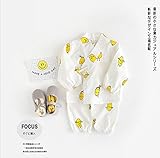 SARIA 新発売 ベビー服　肌着 柔らかい浴衣　和尚服　ロンパース　和装フォーマル　上下セット カバーオール 赤ちゃん　新生児　服　 (73＃, ホワイト)