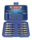 VIM Tools NSM100 12-Piece Metric Power Drive Nut Setter with Magnetic and Hollow Point Drivers [並行輸入
