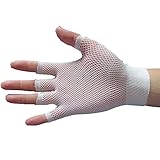 Sweetimes 指切り手袋 グローブインナーフィット フリーサイズ 20枚入 NO.18 (メッシュ　ホワイト)