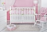Novela Ela Organic 3 Piece Crib Bedding Set (Pink) by Novela [並行輸入品]