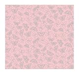 York Wallcoverings PW4024 Girl Power 2 Glitter Butterfly Wallpaper, Light Pink by York Wallcoverings