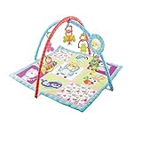 ベビージム　プレイジム　プレイマット　マット　アクティビティジム　デラックスジム　赤ちゃんのおもちゃ　おねんね　はらばい　指遊び　インテリア　プレゼント　出産祝い　5個おもちゃが付き　カートン